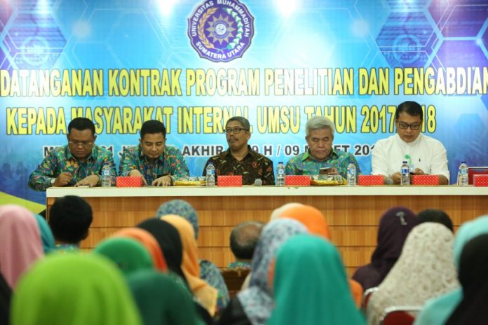 Universitas Muhammadiyah Sumatera Utara menjadi satu-satunya perguruan tinggi swasta (PTS) di Sumut yang lolos ke Pekan Ilmiah Mahasiswa Nasional (Pimnas) 2018 yang akan digelar di Universitas Negeri Yogyakarta