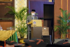 Sejumlah Perwira Mabes Polri dan Kapolres Ikuti Wisuda UMSU