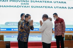 Tingkatkan Kualitas Pendidikan, UMSU dan Pemprov Sumut Tandatangani MoU