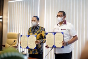 Komitmen Berkolaborasi, UMSU – Polmed Tandatangani MoU dan MoA